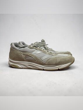 SAS Tour Mesh Suede Walking Sneakers Gray Women's 8.5N Tripad Comfort Athleisure